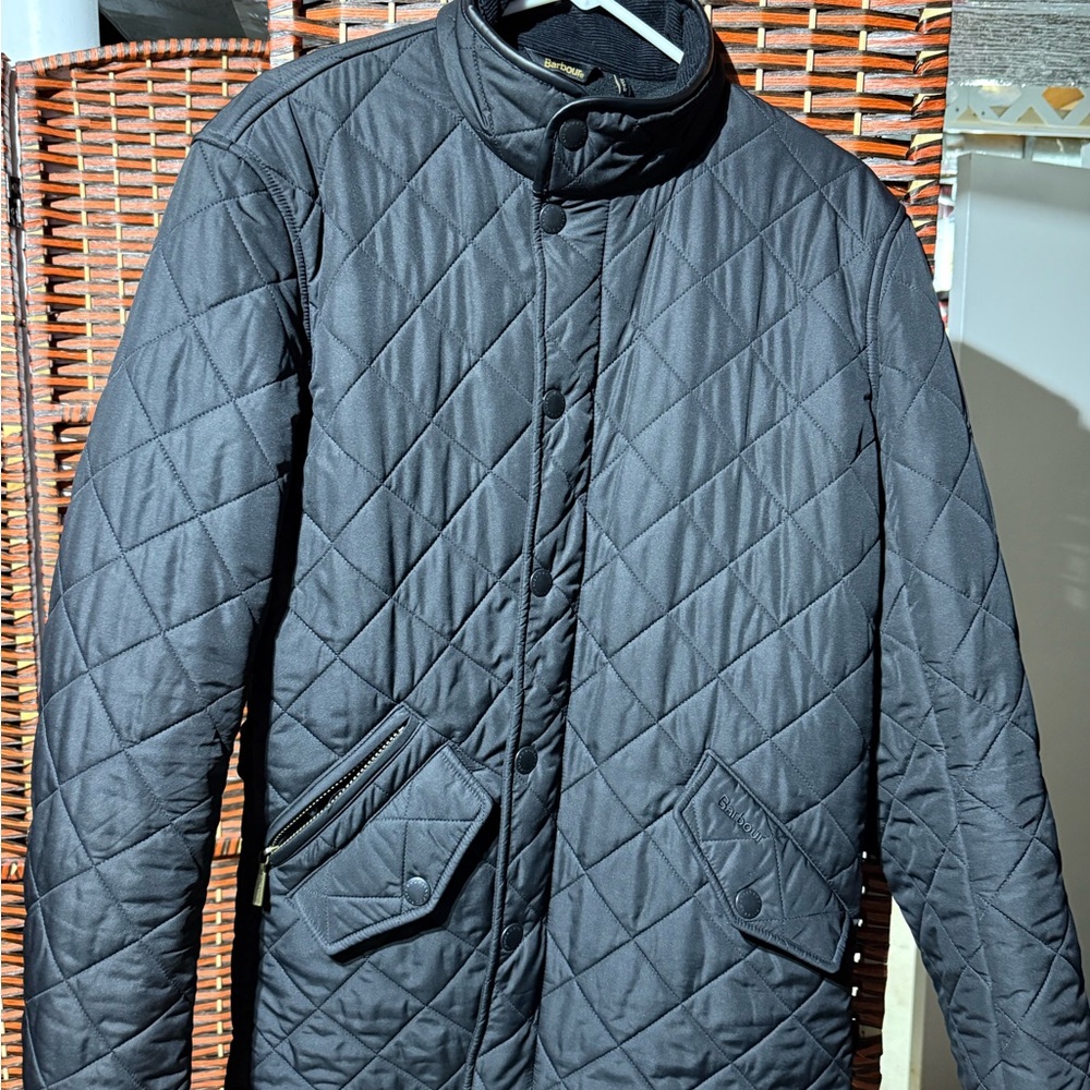 Barbour Men's Black Quilted Jacket